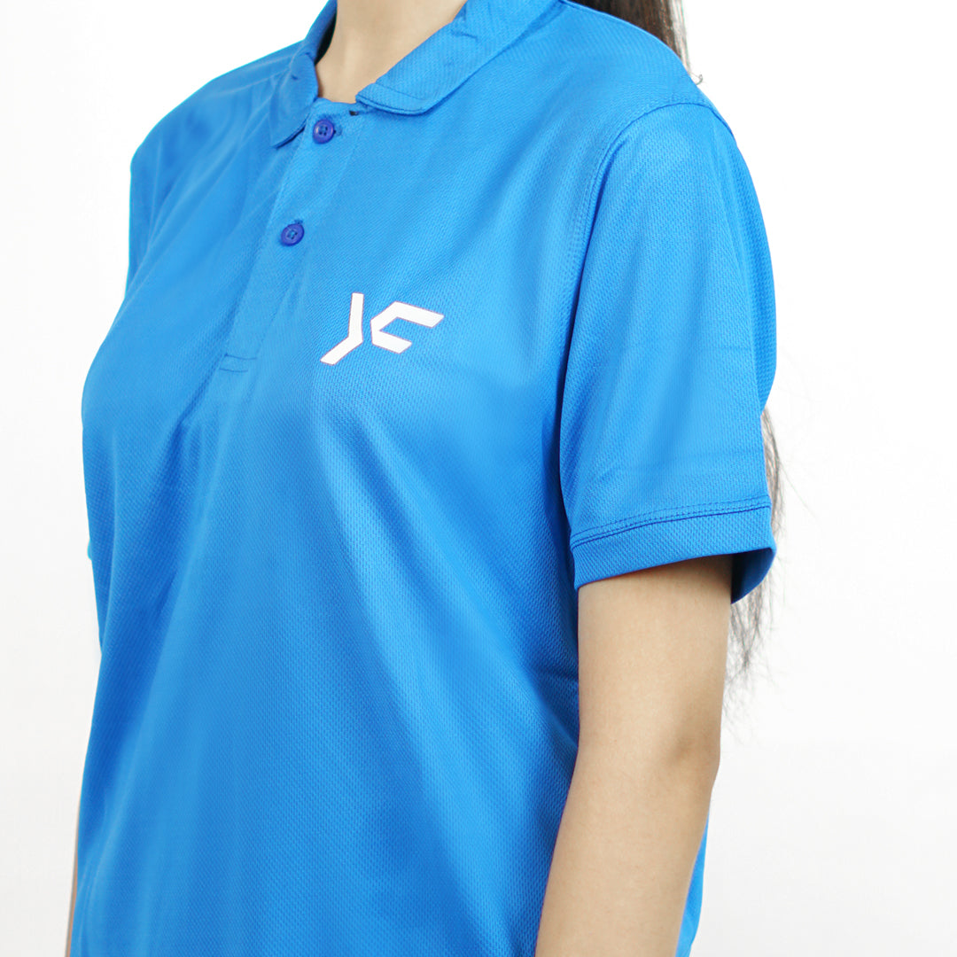 Blue Athleisure Polo