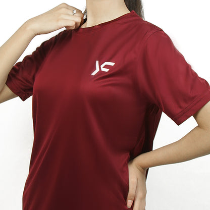 Maroon Active Fit Tee