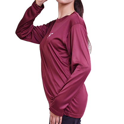 Maroon Simple Fit Tee Maroon