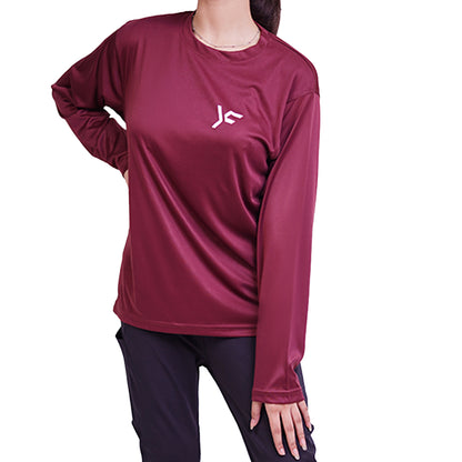 Maroon Simple Fit Tee Maroon
