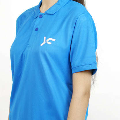 Blue Athleisure Polo
