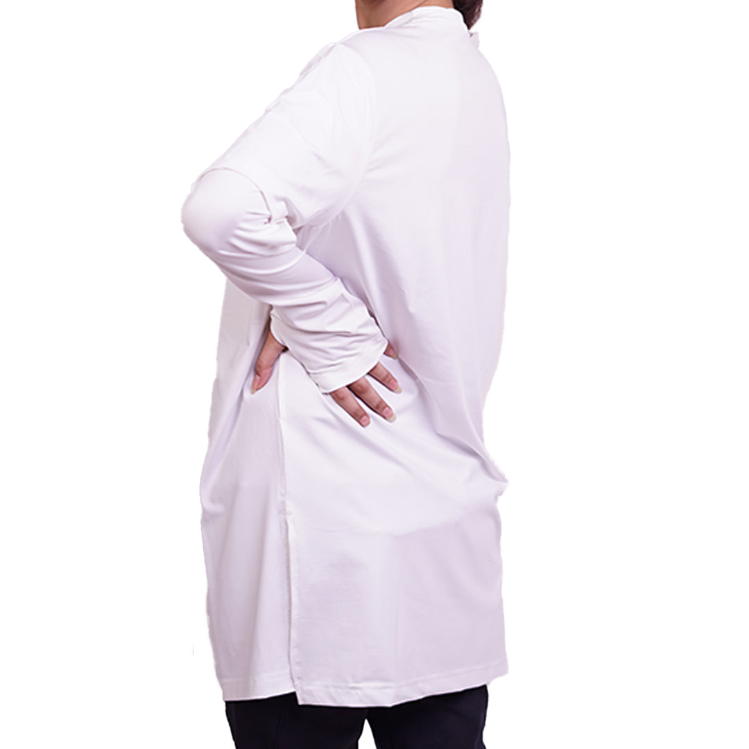 White Double Sleeves Top