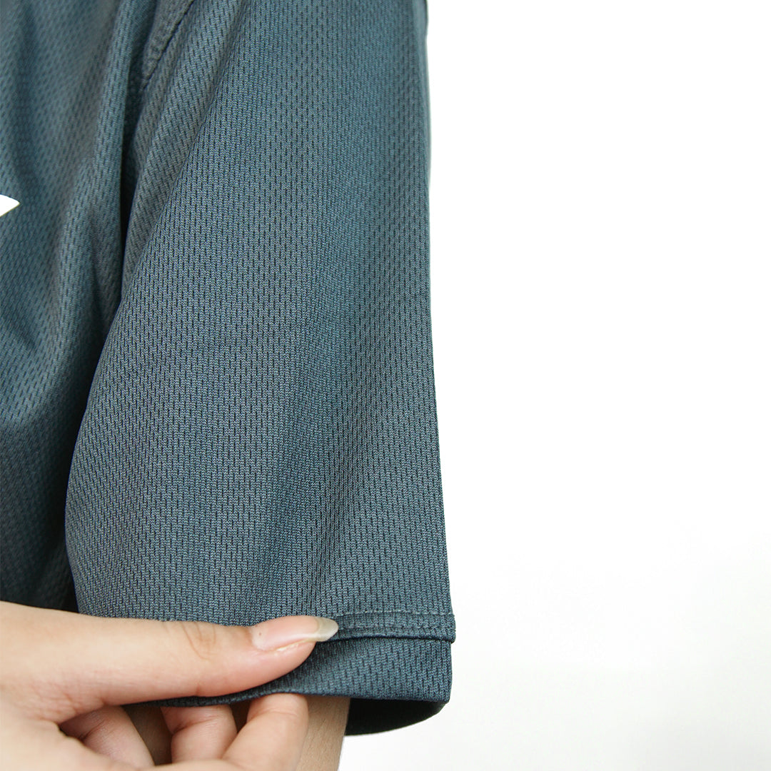 Grey Athleisure Polo