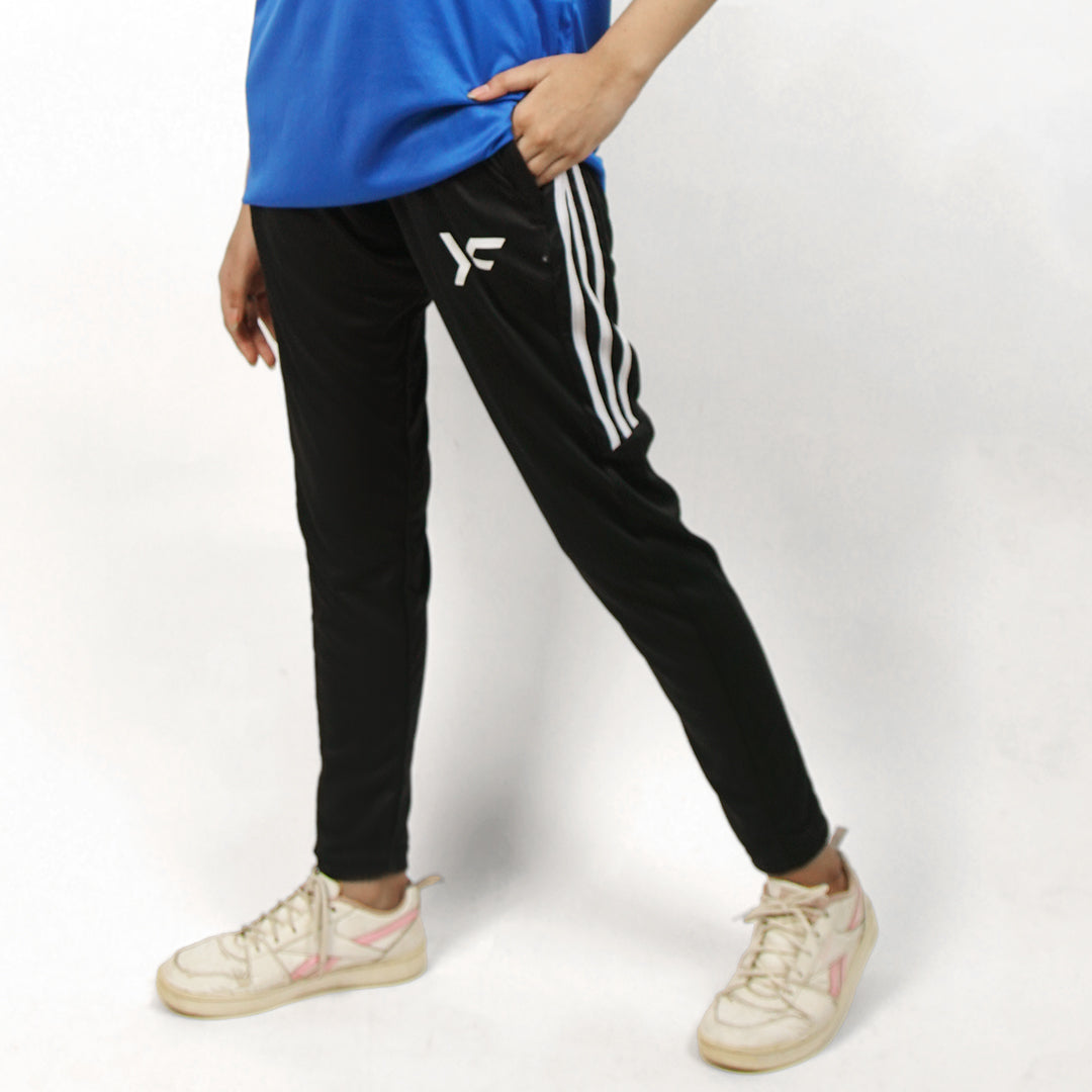 Black Flex Fit Trouser