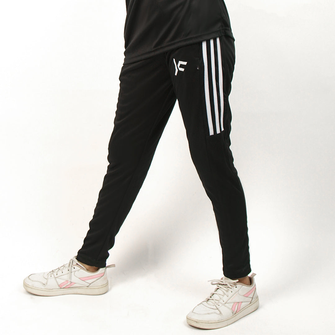 Black Flex Fit Trouser