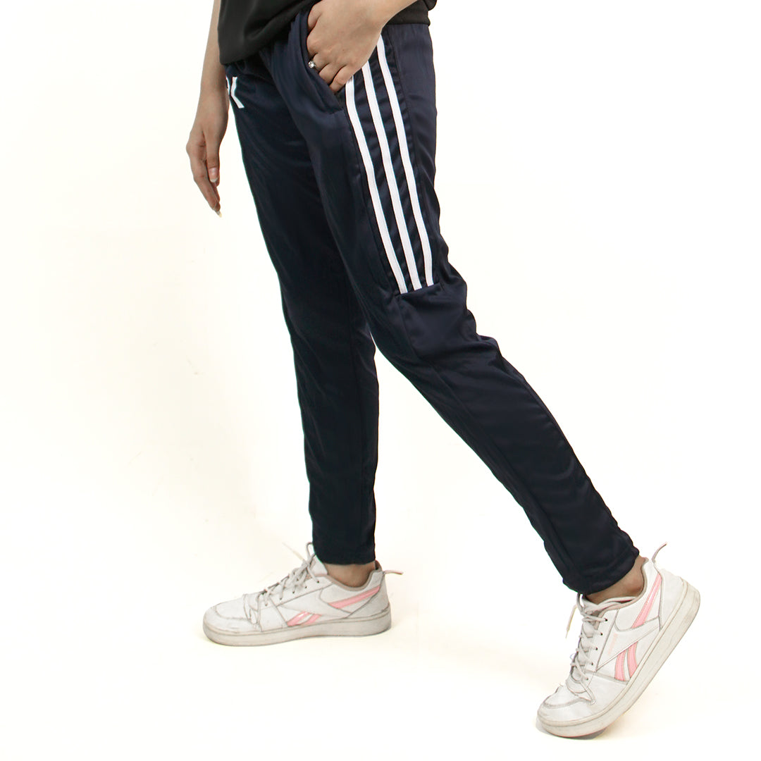 Blue Flex Fit Trouser