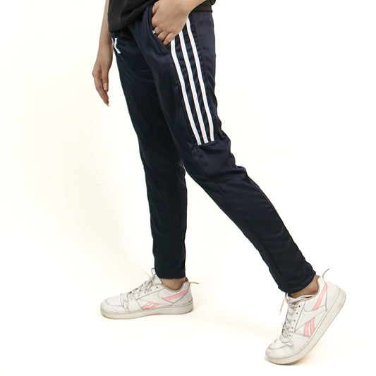 Blue Flex Fit Trouser